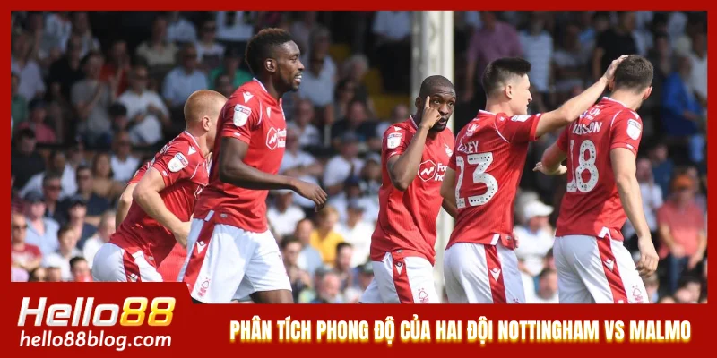 Phân tích phong độ của hai đội Nottingham vs Malmo  